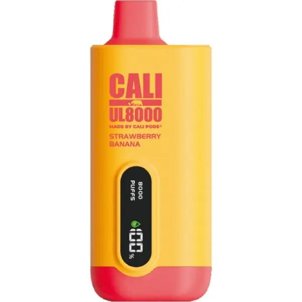 Best Deal Cali Pods UL8000 Disposable Vapes - Strawberry Banana