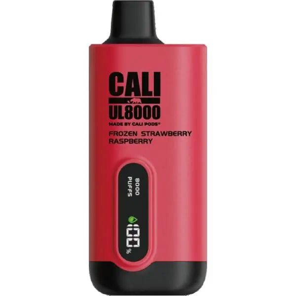 Best Deal Cali Pods UL8000 Disposable Vapes - Frozen Strawberry Raspberry