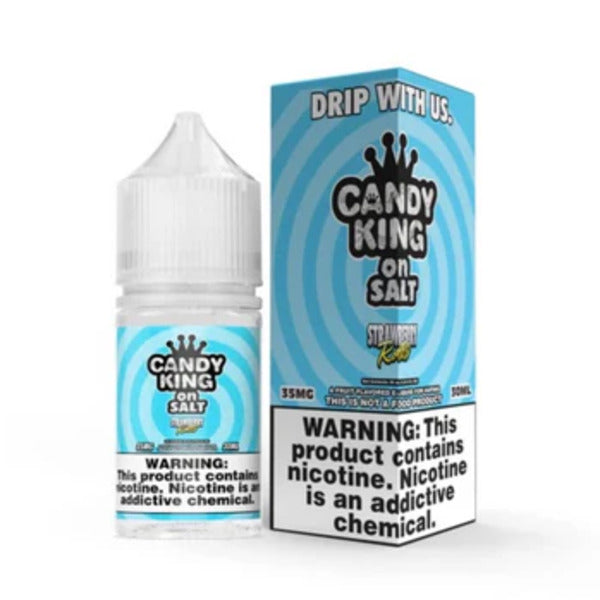 Best Deal Candy King Salt Vape Juice 30mL - Strawberry Rolls