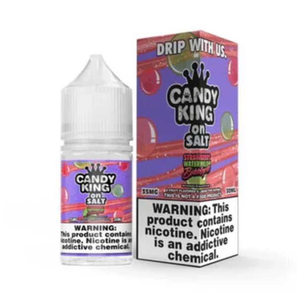 Best Deal Candy King Salt Vape Juice 30mL - Strawberry Watermelon Bubblegum