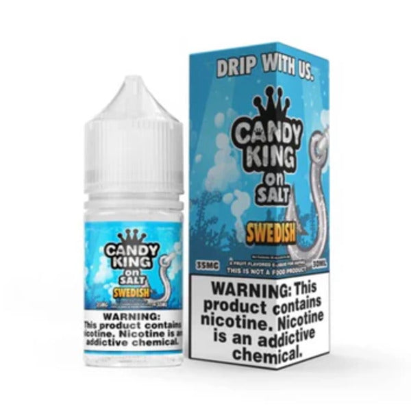 Best Deal Candy King Salt Vape Juice 30mL - Swedish