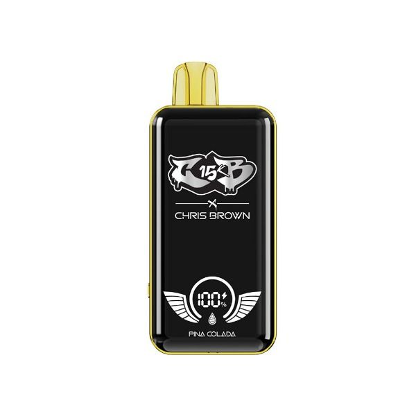 Best Deal Chris Brown CB15K Rechargeable Disposable Vape 15mL Pina colada