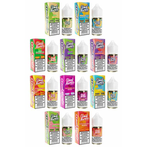 Cloud Nurdz TFN Salts 30mL Best Flavors