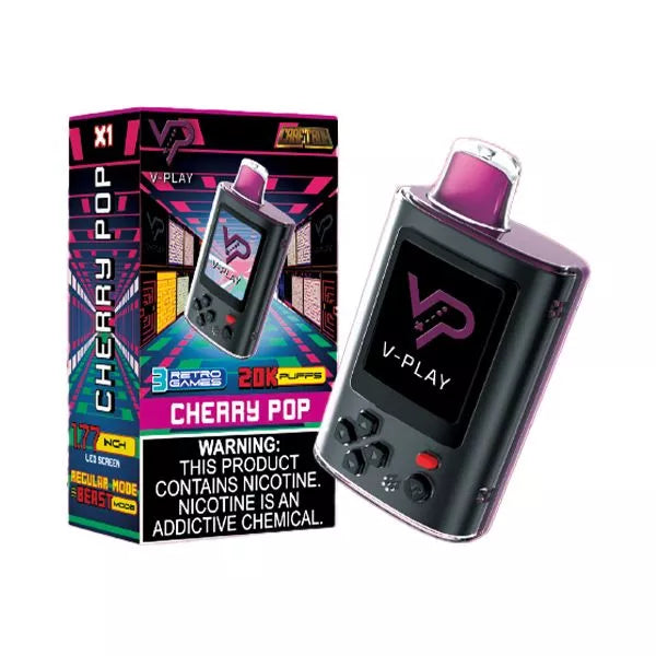 CraftBox V-Play 20K Puffs Rechargeable Disposable vape 25mL - $4.05 eJuices.co CraftBox V-Play 20K Puffs Rechargeable Disposable vape 25mL - $4.05 eJuices.co