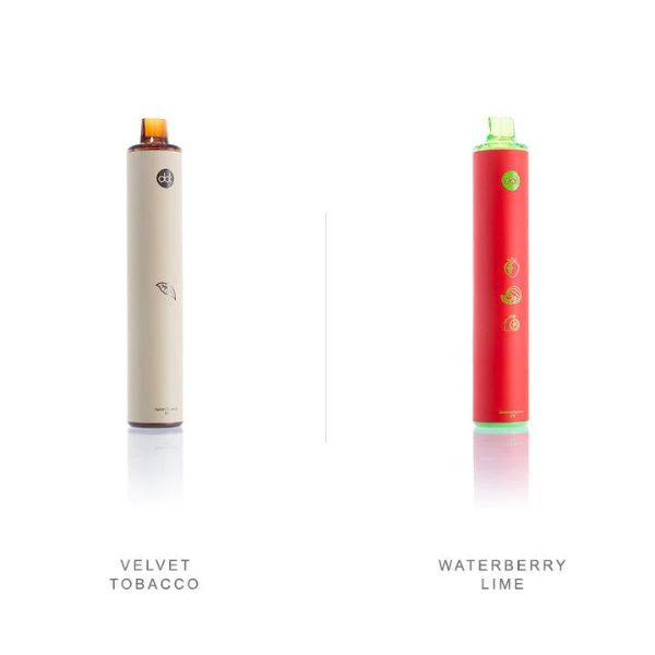 Dotmod Dot Plus TFN 5000 Puffs Rechargeable Vape Disposable 10mL 10 Pack Best Flavors Velvet Tobacco Waterberry Lime