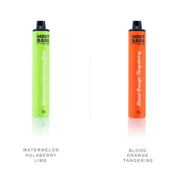 Dotmod x MRKT TFN 5000 Puffs Disposable Vape 10-Pack Best Flavors Watermelon Hulaberry Lime Blood Orange Tangerine