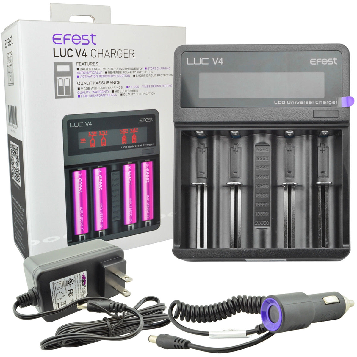 Efest LUC V4 Smart Charger Best