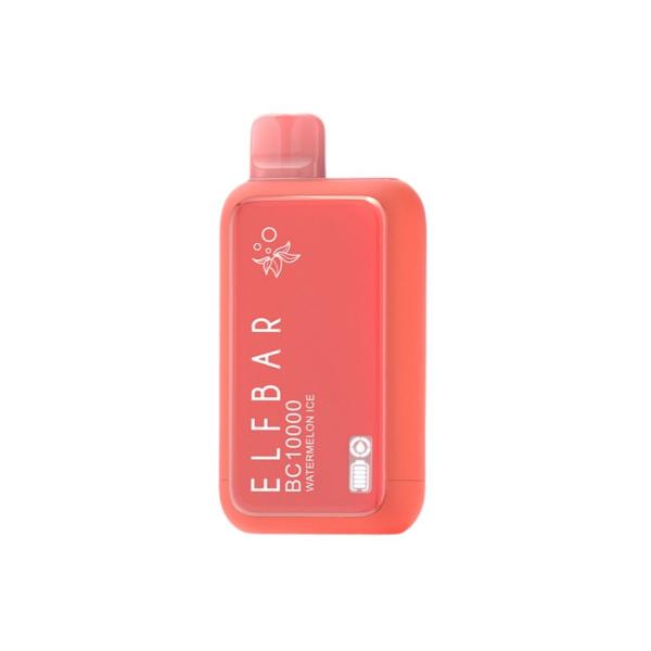 Elf Bar BC10000 10000 Puffs Rechargeable Vape Disposable 18mL Best Flavor Watermelon Ice