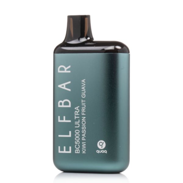 Elf Bar BC5000 Ultra 5000 Puffs Rechargeable Vape Disposable 13mL Best Flavor Kiwi Passion Fruit Guava