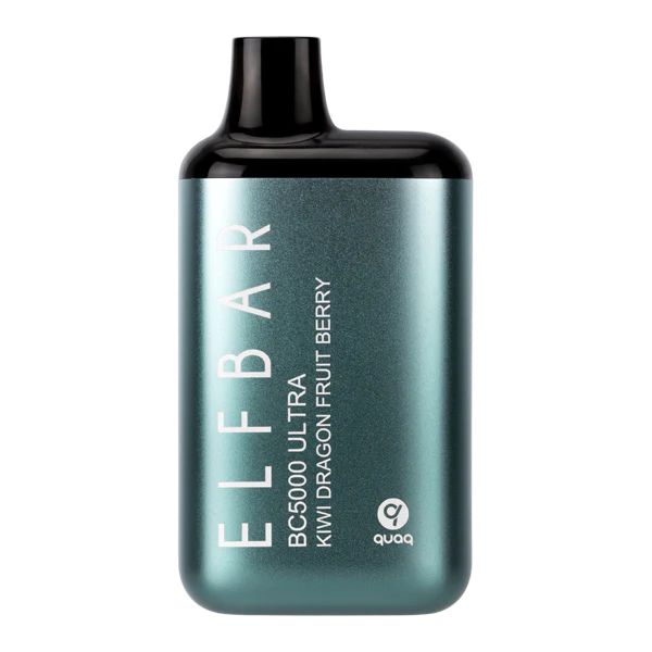 Elf Bar BC5000 Ultra 5000 Puffs Rechargeable Vape Disposable 13mL Best Flavor Kiwi Dragon Fruit Berry