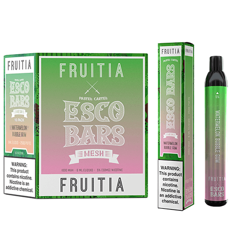 Fruitia x Esco Bars Disposable 2500 Puffs 10-Pack