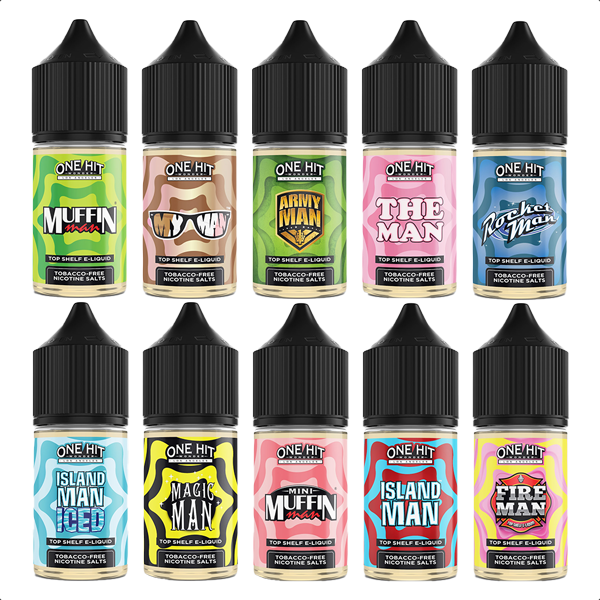 One hit wonder 30mL vape salts best flavors