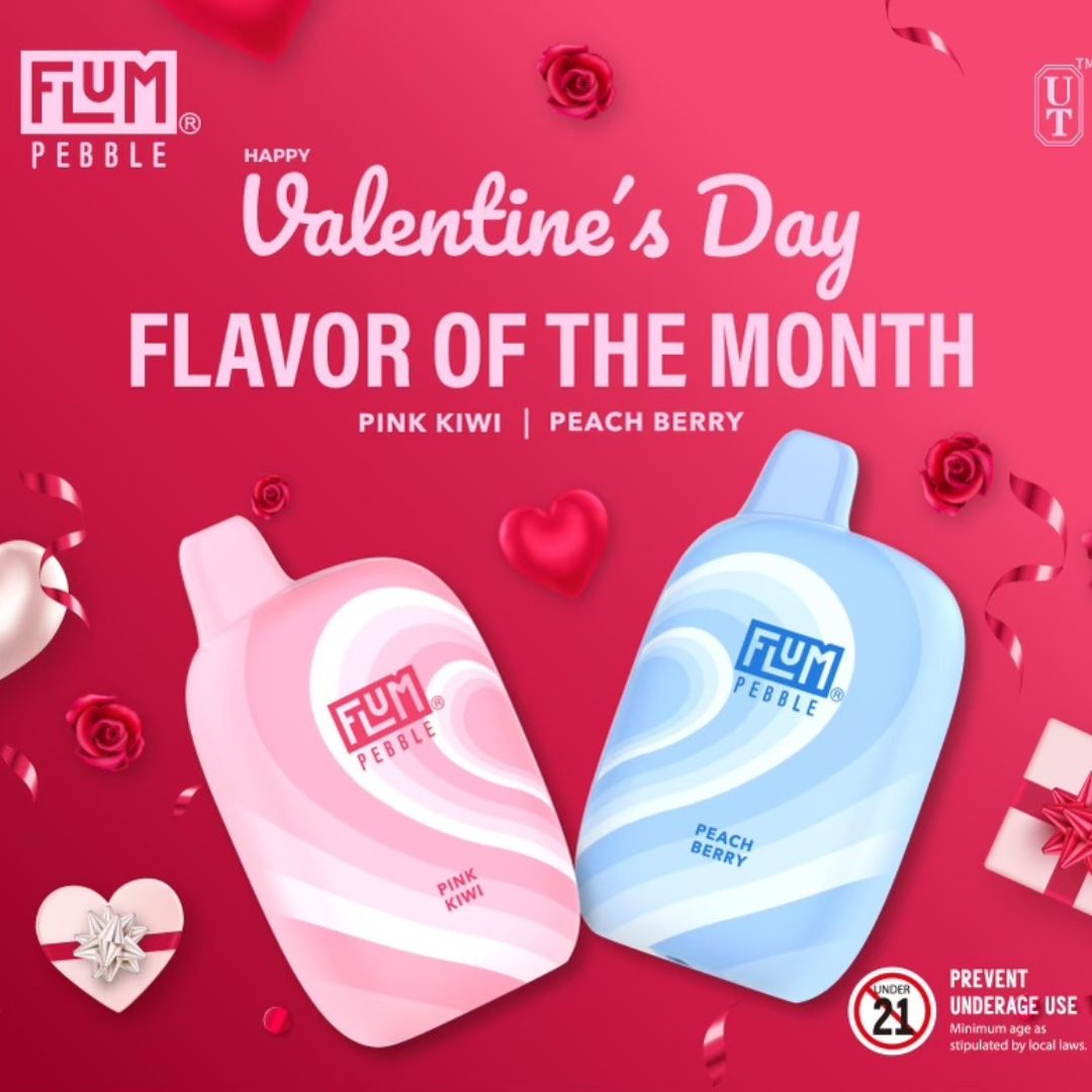 Flum Pebble Valentine's Edition 14mL - $13.73 eJuices.co Flum Pebble Valentine's Edition 14mL - $13.73 eJuices.co