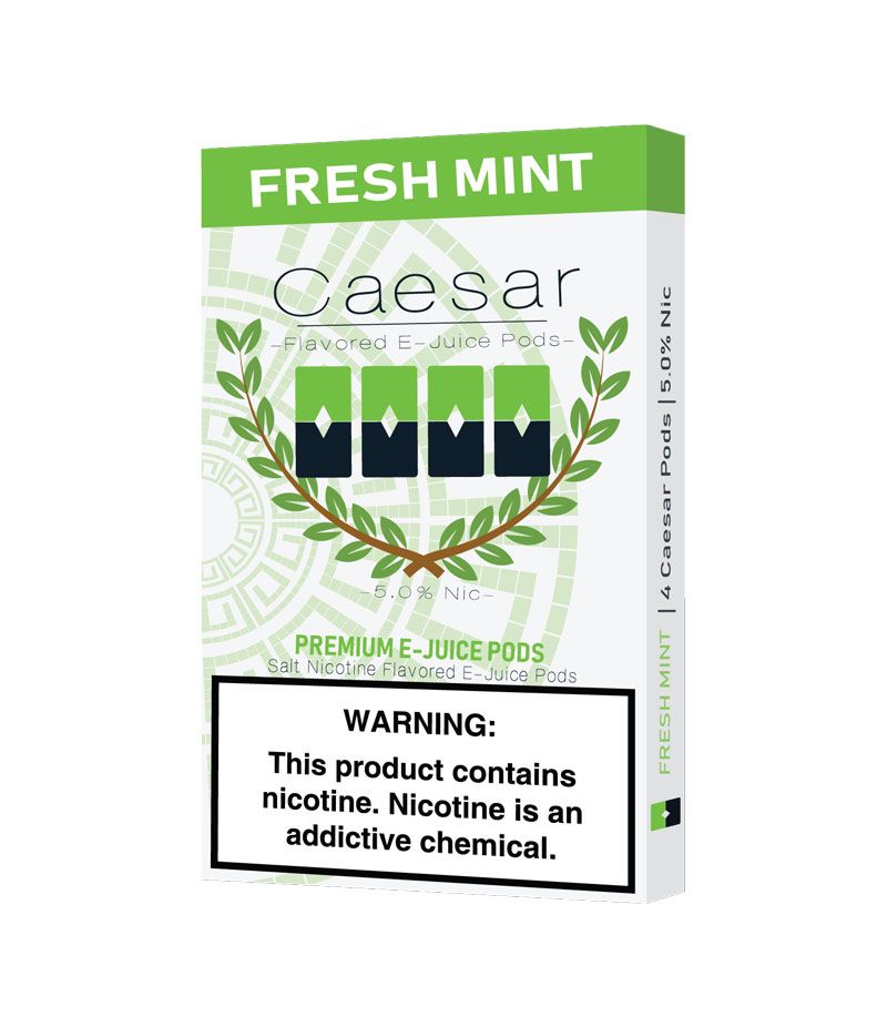 Caesar Pods 4 Pack Best Flavor Fresh Mint