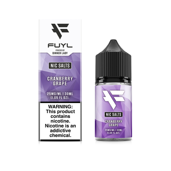 Best Deal Fuyl Salt E-Liquid Vape Juice 30mL - Cranberry Grape