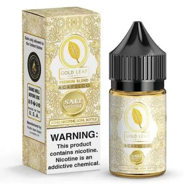 Gold Leaf 30mL Salt E-Juice