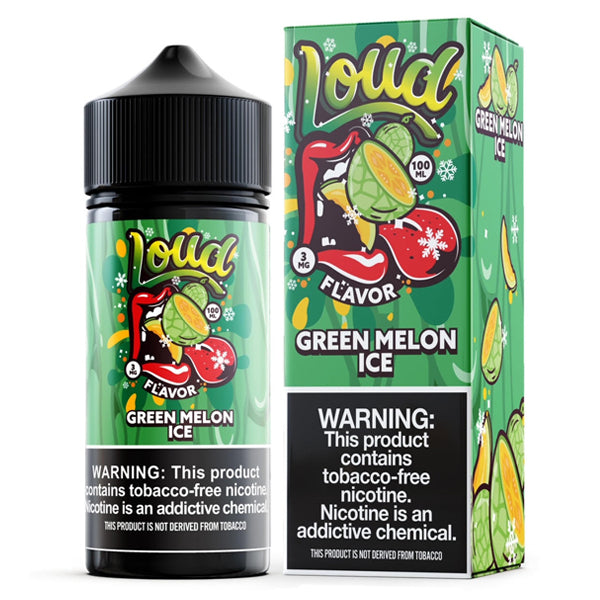 Black Out Loud TFN 100mL Vape Juice Best Flavor Green Melon Ice