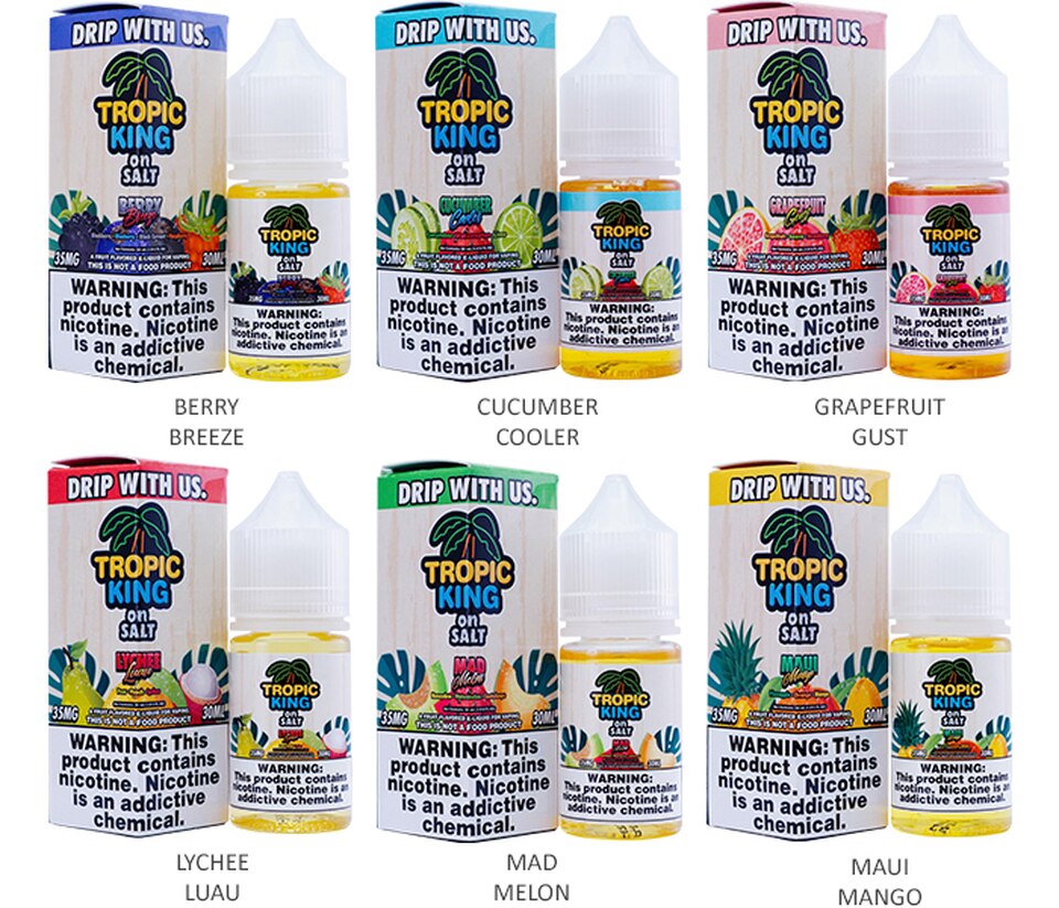 Tropic King on Salt Series 30mL Wholesale