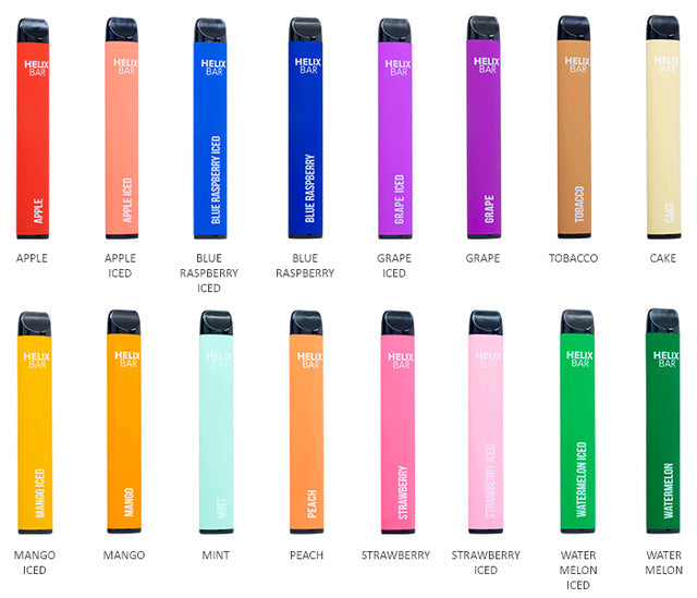 Helix Bar Disposable Vape Best Flavors