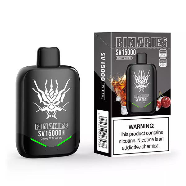 Best Deal Horizon Binaries SV15000 Puffs Recharge Vape 20mL Cherry Cola Ice