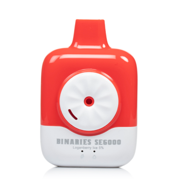 Best Deal HorizonTech Binaries Cabin SE6000 Rechargeable Vape 12mL Loganberry Ice