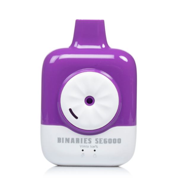 Best Deal HorizonTech Binaries Cabin SE6000 Rechargeable Vape 12mL Vimto Ice