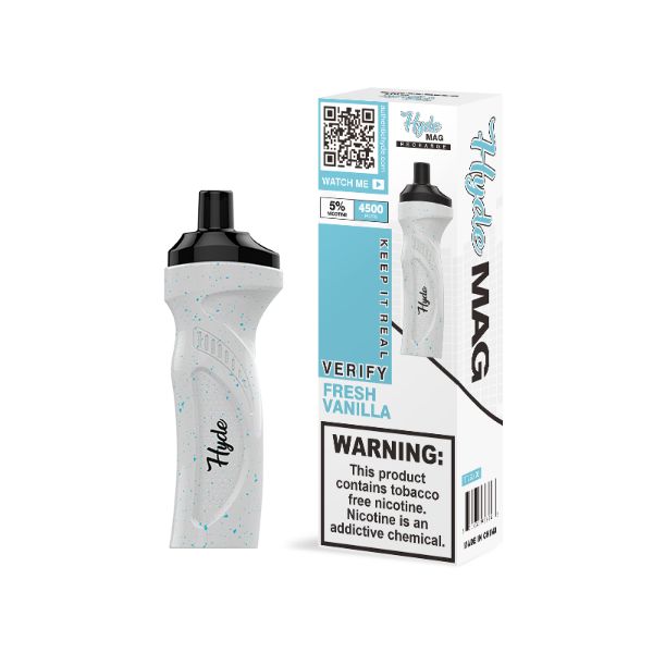 Best Deal Hyde Mag 4500 Puffs Recharge Disposable Vape 10mL Fresh Vanilla