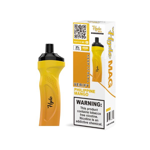 Best Deal Hyde Mag 4500 Puffs Recharge Disposable Vape 10mL Philippine Mango