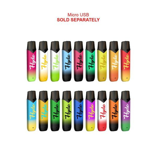 Hyde Color Recharge 10 Pack Disposable Vape Best Flavors