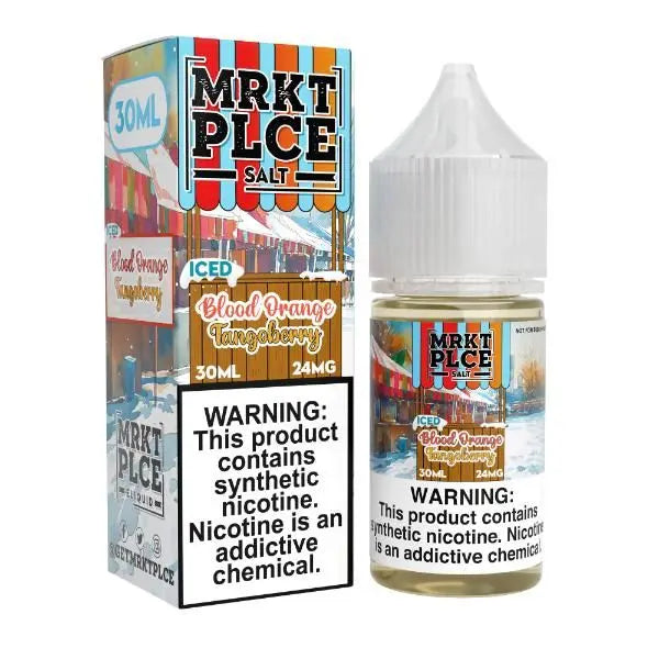 Best Deal MRKT PLCE Salt 30mL Vape Juice - Iced Blood Orange Tangoberry