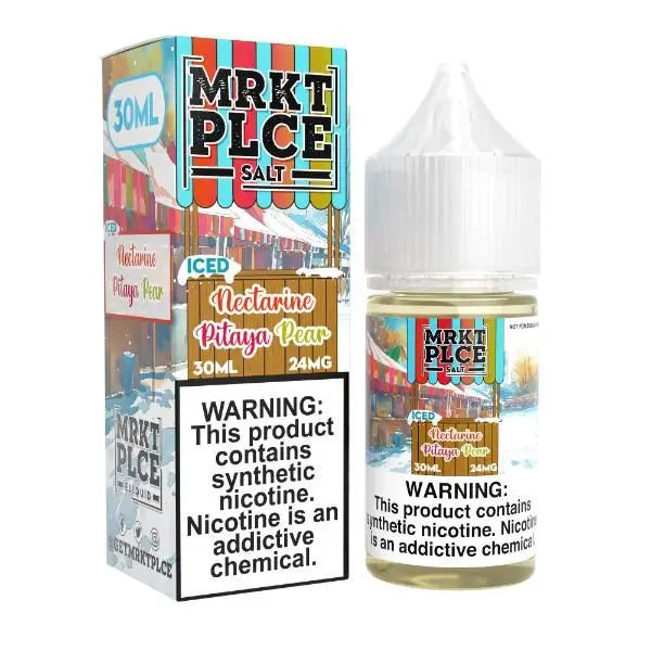 Best Deal MRKT PLCE Salt 30mL Vape Juice - Iced Nectarine Pitaya