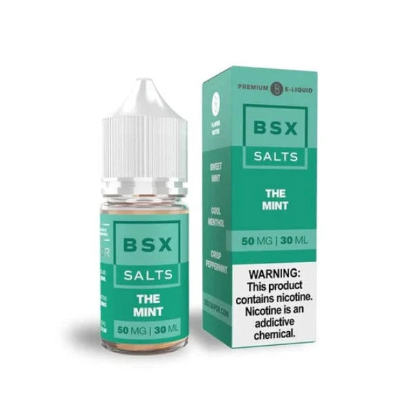 Best Deal Basix Salts by Glas Vape Juice 30ML The Mint