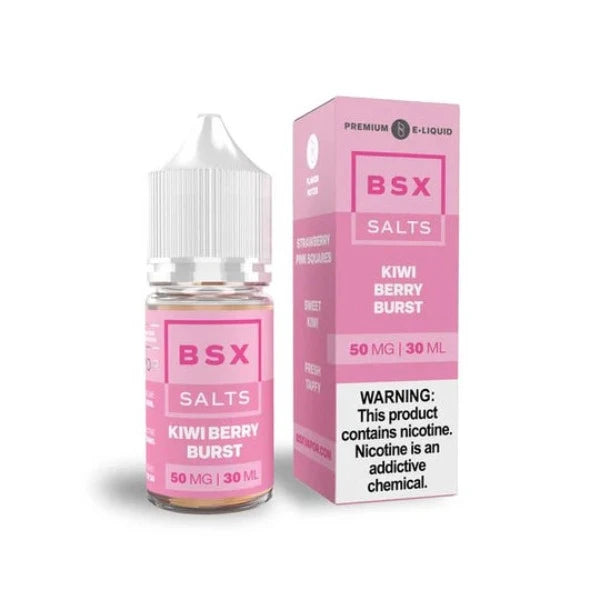 Best Deal Basix Salts by Glas Vape Juice 30ML Kiwi Berry Burst