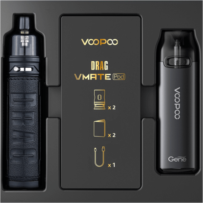 VooPoo Drag S and Vmate Pod Limited Edition Kit - $25.31 eJuices.co VooPoo Drag S and Vmate Pod Limited Edition Kit - $25.31 eJuices.co