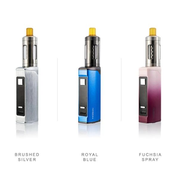 Innokin Endura T22 Pro Kit Best Colors Brushed Silver Royal Blue Fuchsia Spray