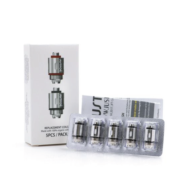 Justfog Q14 or Q16 Vape Coils 5 Pack - $4.85 eJuices.co Justfog Q14 or Q16 Vape Coils 5 Pack - $4.85 eJuices.co