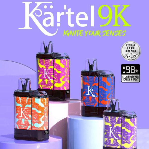 Kartel 9k by Vapmod 9000 Puffs Disposable Vape 18mL