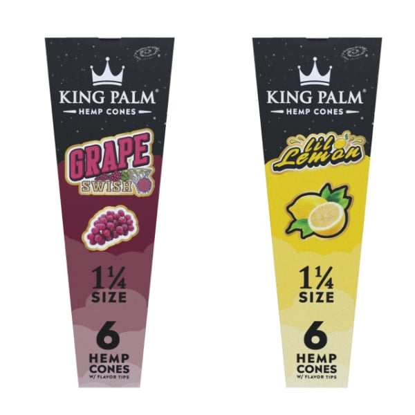 King Palm Hemp Cones 1 1/4 Size