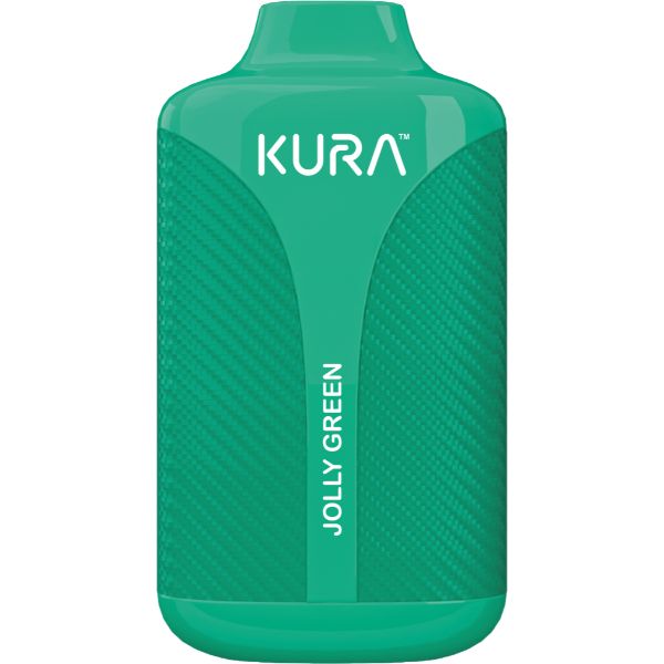 Best Deal Kura 6000 Puffs Disposable Vape 5 Pack 12mL Jolly Green