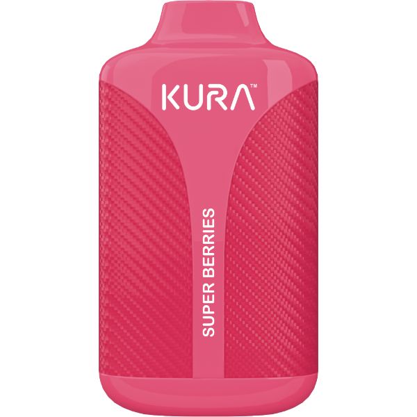 Best Deal KURA 6000 Puffs Disposable Vape 12mL Super Berries