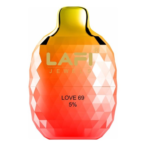 LAFI Jewels 6500 Puffs Rechargeable Vape Disposable 13mL 10 Pack Best Flavor Love 69
