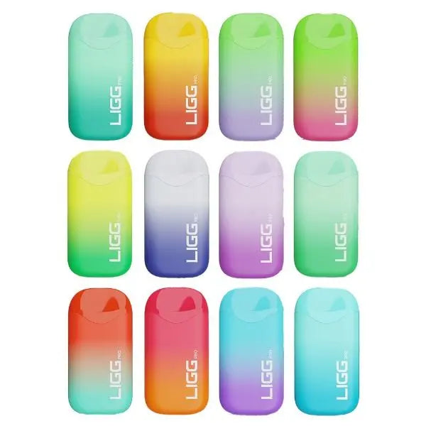 LIGG Pro 5500 Puffs Rechargeable Disposable Vape 14mL Best Flavors