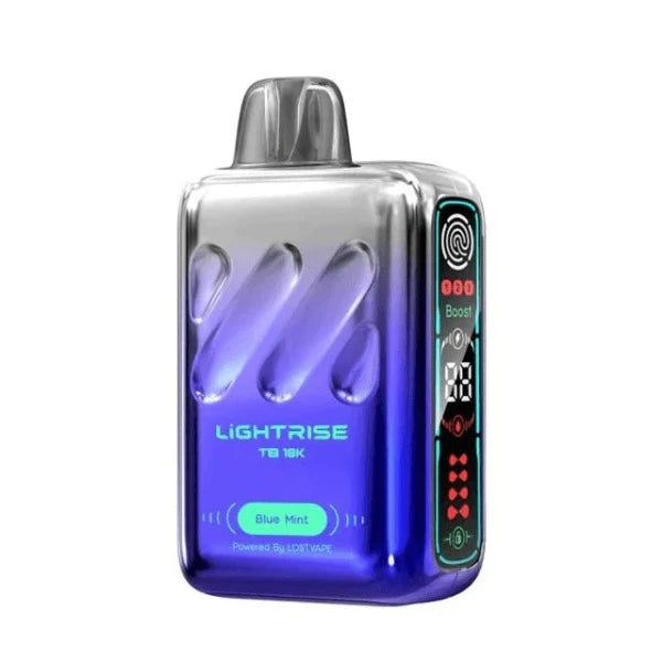Best Deal Lost Vape Lightrise TB 18K Disposable Vape 18mL Blue Mint