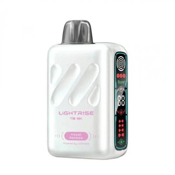 Best Deal Lost Vape Lightrise TB 18K Disposable Vape 18mL Hawaii Rainbow