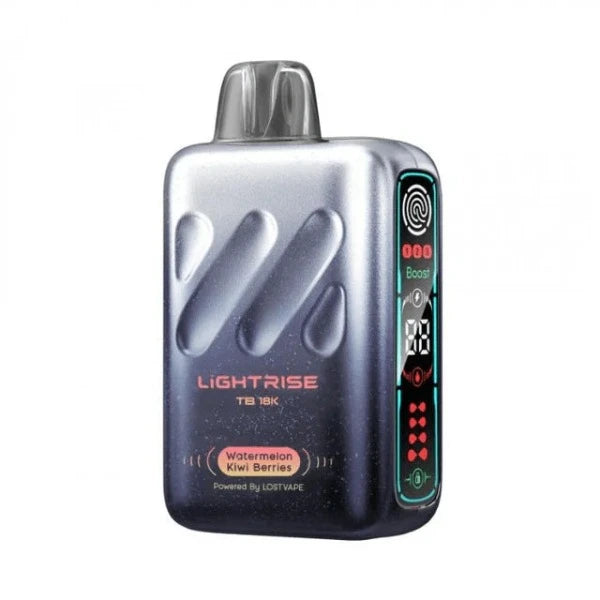Best Deal Lost Vape Lightrise TB 18K Disposable Vape 18mL Watermelon Kiwi Berries