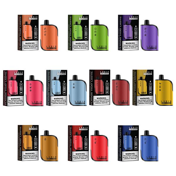 Lucid Charge 7000 Puffs 10 Pack Disposable Vape 12mL - $64.80 eJuices.co Lucid Charge 7000 Puffs 10 Pack Disposable Vape 12mL - $64.80 eJuices.co