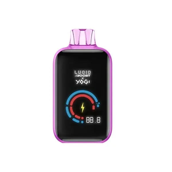 Best Deal Lucid Boost x Yogi 20,123 Puffs Disposable Vape 5 Pack - Grapple Ice