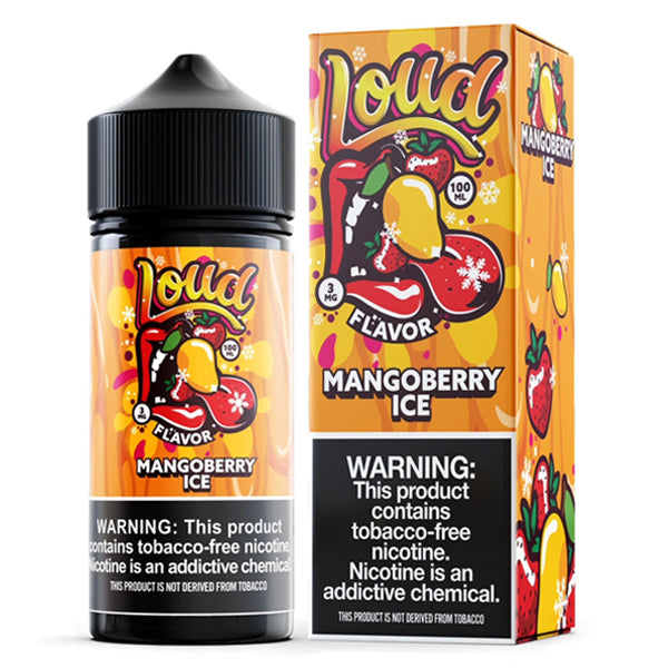 Black Out Loud TFN 100mL Vape Juice Best Flavor Mangoberry Ice