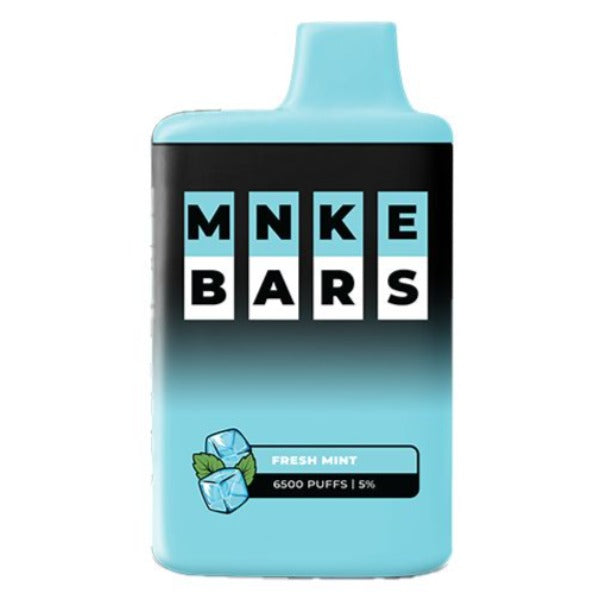Best Deal MNKE Bars 6500 Puffs Disposable Vape Fresh Mint