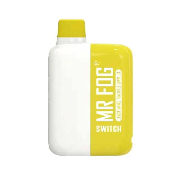Best Deal Mr. Fog Switch SW5500 Rechargeable Disposable Vape 15mL 10 Pack Lemon Mango Pineapple Guava Ice
